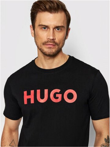 Hugo T-Shirt Dulivio 50467556 Černá Regular Fit