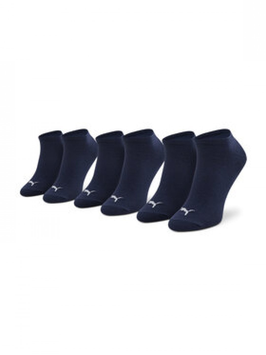 Puma Sada 3 párů nízkých ponožek unisex Sneaker 906807 27 Tmavomodrá