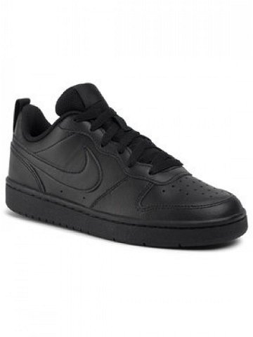 Nike Sneakersy Court Borough Low 2 GS BQ5448 001 Černá