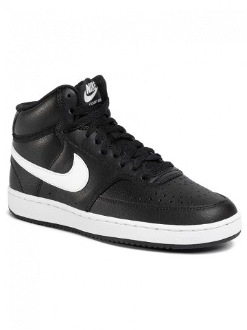 Nike Sneakersy Court Vision Mid CD5436 001 Černá
