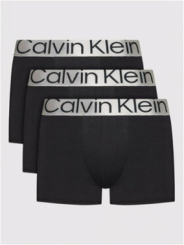 Calvin Klein Underwear Sada 3 kusů boxerek 000NB3130A Černá