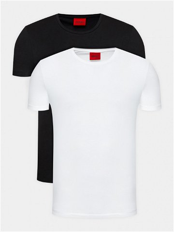Hugo 2-dílná sada T-shirts 50325440 Černá Slim Fit