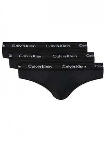 Calvin Klein Underwear Sada 3 kusů slipů 0000U2661G Černá