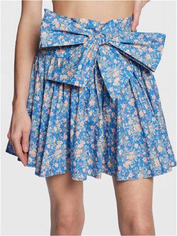 Custommade Mini sukně Rhema 999376922 Modrá Regular Fit