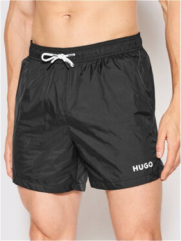 Hugo Plavecké šortky Haiti 50469312 Černá Regular Fit