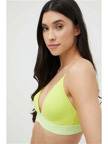 Podprsenka Calvin Klein Underwear žlutá barva
