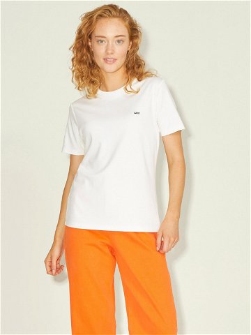JJXX T-Shirt 12200374 Bílá Slim Fit