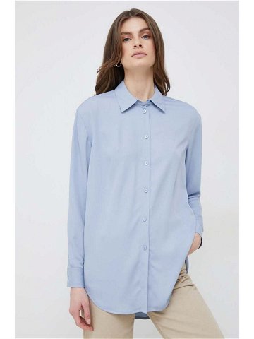 Košile Calvin Klein dámská relaxed s klasickým límcem