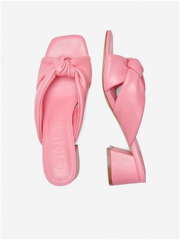 Růžové dámské sandály ONLY Aylin