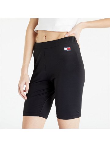 TOMMY JEANS Badge Cycle Shorts Black