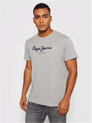Pepe Jeans T-Shirt Eggo PM508208 Šedá Regular Fit
