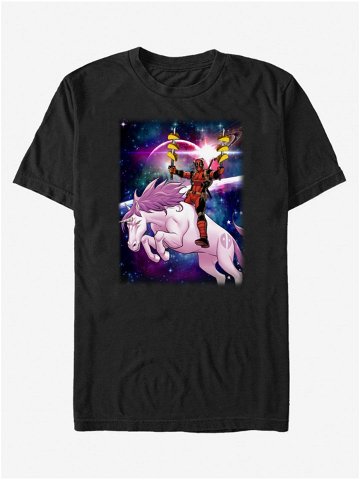 Černé unisex tričko ZOOT Fan Marvel Taco Unicorn