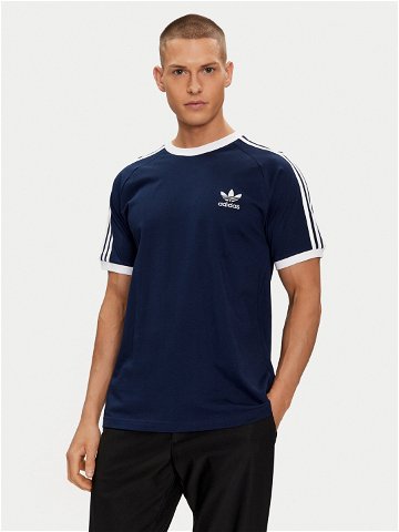 Adidas T-Shirt Adicolor Classics 3-Stripes T-Shirt IA4850 Modrá Slim Fit