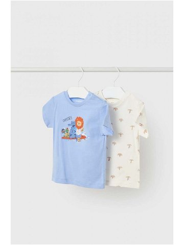 Bavlněné dětské tričko Mayoral