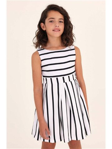 Dívčí šaty Mayoral černá barva mini