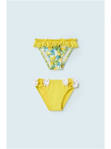 Koupací kalhotky pro miminka Mayoral 2-pack žlutá barva