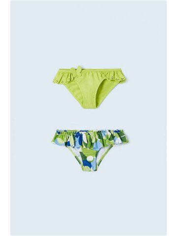 Dětské plavkové kalhotky Mayoral 2-pack zelená barva
