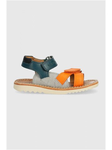 Dětské kožené sandály Pom D api
