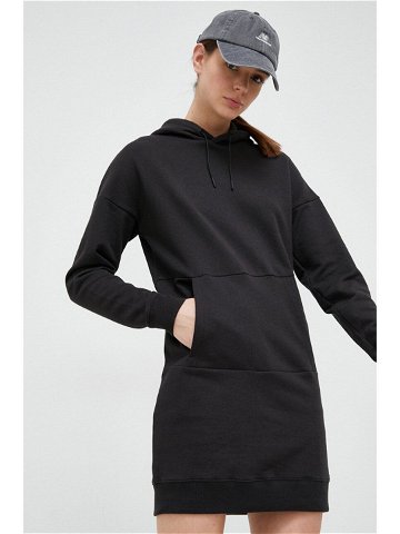 Šaty Helly Hansen černá barva mini