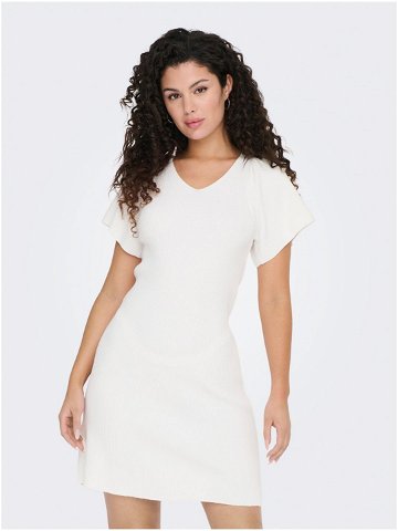 Bílé dámské šaty ONLY Leelo