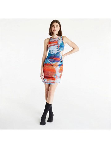 CALVIN KLEIN JEANS Wrapping Cut Out Dress Multicolour