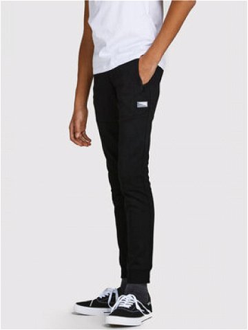 Jack & Jones Junior Teplákové kalhoty Will 12189809 Černá Regular Fit