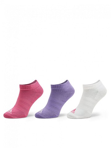 Adidas Kotníkové ponožky Unisex Cushioned Low-Cut Socks 3 Pairs IC1335 Růžová