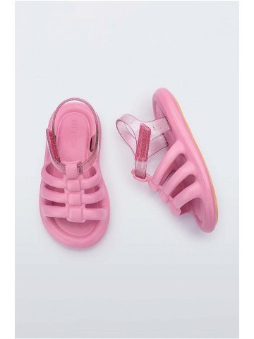 Dětské sandály Melissa Freesherman růžová barva