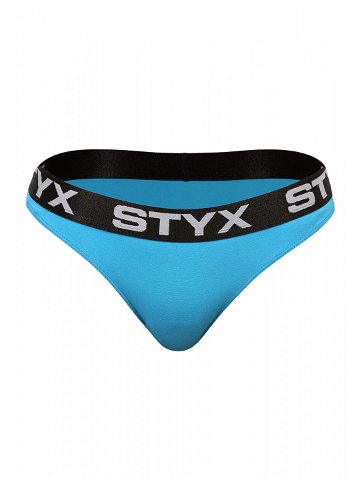 Dámské kalhotky Styx sportovní guma modré IK1169 M