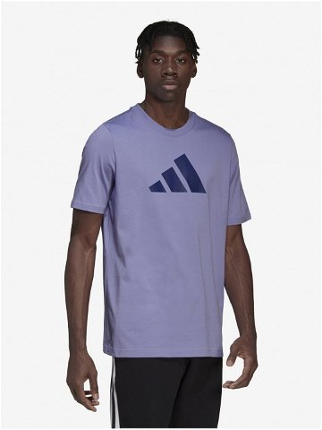 Světle fialové pánské tričko adidas Performance