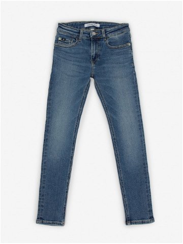 Modré klučičí skinny fit džíny Calvin Klein Jeans