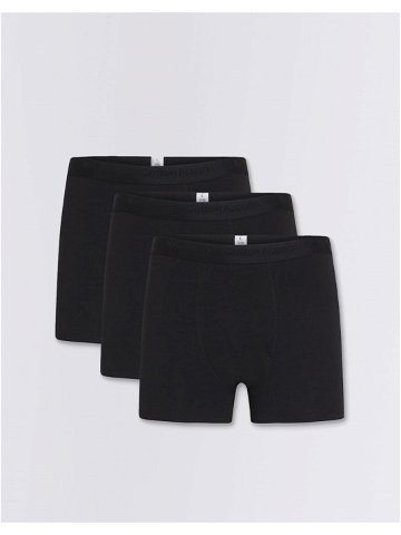 Knowledge Cotton 3-Pack Underwear 1300 Black Jet M