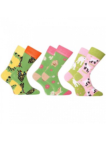 3PACK Veselé ponožky Dedoles RS15485567 L