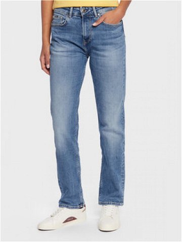 Pepe Jeans Jeansy Mary PL204164 Modrá Straight Fit