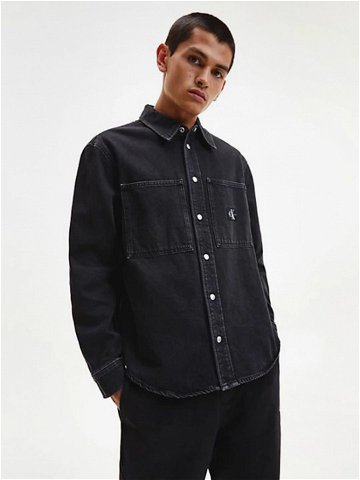 Calvin Klein Jeans Košile Černá