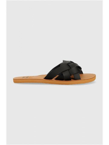 Pantofle Billabong dámské černá barva