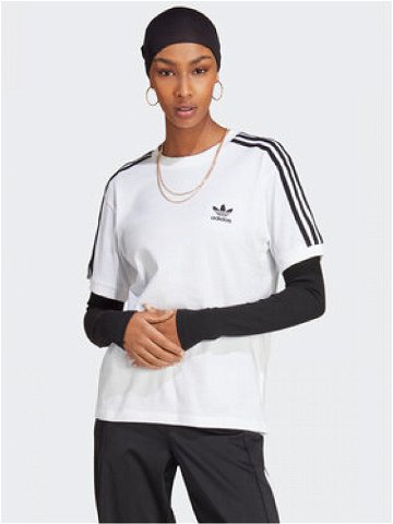 Adidas T-Shirt Adicolor Classics 3-Stripes T-Shirt IB7410 Bílá Regular Fit