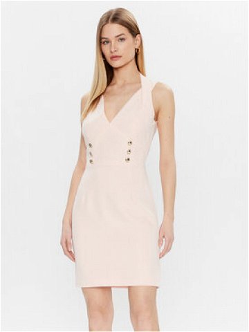 Guess Každodenní šaty Amanda W3GK52 WB4H2 Růžová Slim Fit