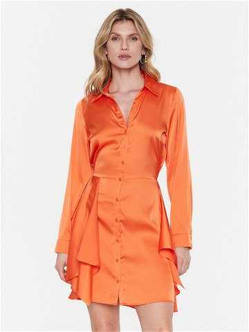 Guess Košilové šaty Alya W2BK83 WF1T2 Oranžová Regular Fit