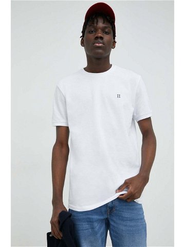 Bavlněné tričko Les Deux bílá barva