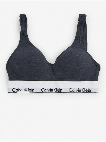 Tmavě šedá dámská podprsenka Calvin Klein Underwear