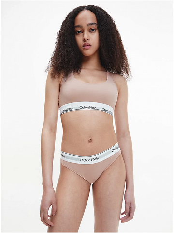 Béžová dámská podprsenka Calvin Klein Underwear