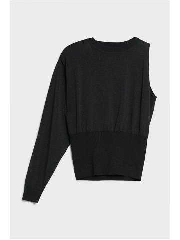 Svetr karl lagerfeld evening knit sweater černá xs