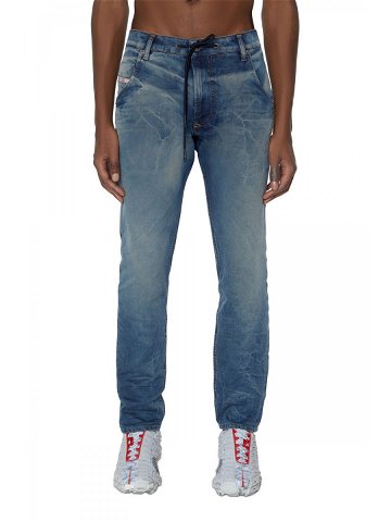 Džíny diesel krooley-y-ne sweat jeans modrá 32 32