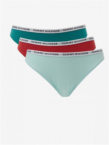 Tommy Hilfiger Underwear Kalhotky 3 ks Zelená