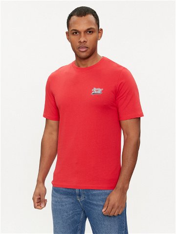 Jack & Jones T-Shirt Trevor 12227773 Červená Standard Fit