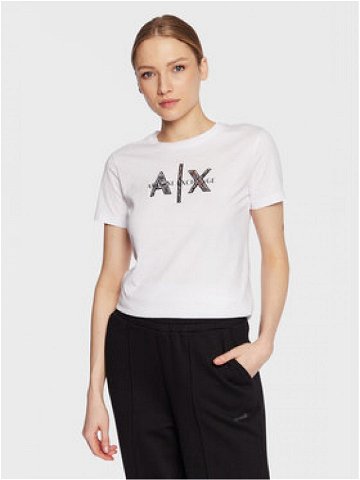Armani Exchange T-Shirt 3RYTBQ YJG3Z 1000 Bílá Regular Fit