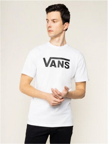 Vans T-Shirt Classic VN000GGGYB21 Bílá Classic Fit