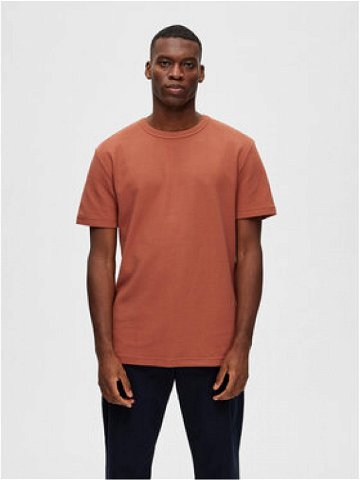 Selected Homme T-Shirt 16088532 Červená Relaxed Fit