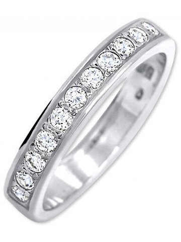 Brilio Silver Stříbrný prsten s krystaly 426 001 00299 04 50 mm